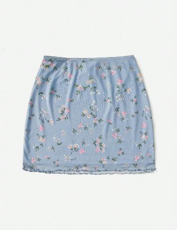 Fusta SHEIN, albastru