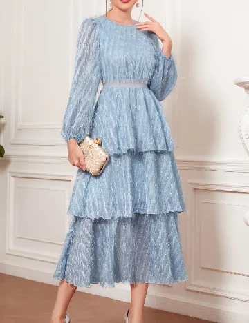 Rochie lunga SHEIN, albastru