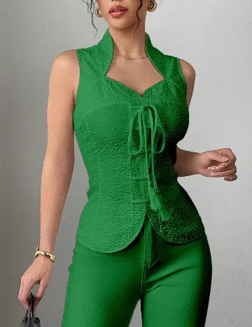 Bluza SHEIN, verde
