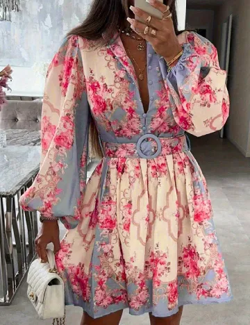 Rochie scurta SHEIN, mix culori