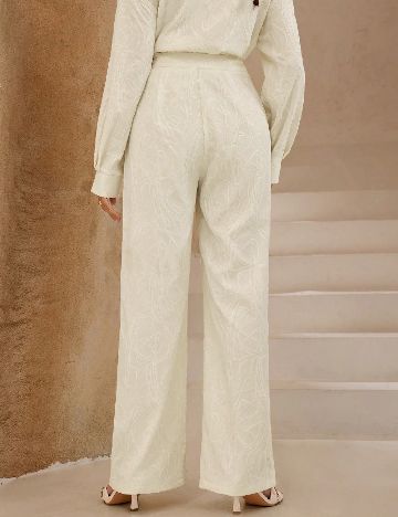 Pantaloni SHEIN, crem