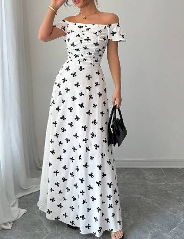 Rochie lunga SHEIN, alb