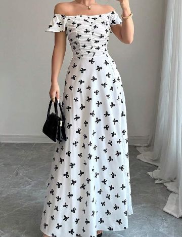 Rochie lunga SHEIN, alb