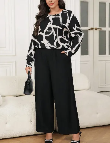 Compleu SHEIN CURVE, negru