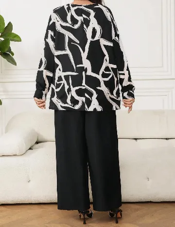 Compleu SHEIN CURVE, negru