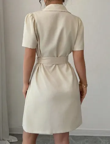 Rochie scurta SHEIN CURVE, bej