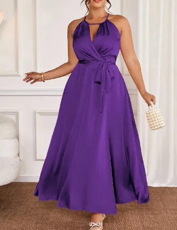 Rochie lunga SHEIN CURVE, mov