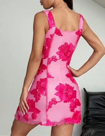 Rochie scurta SHEIN, roz