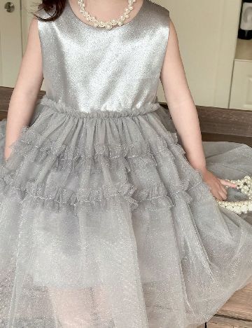 Rochie Shein Kids, gri