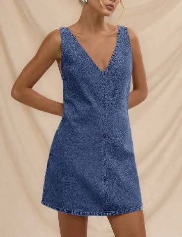 Rochie scurta SHEIN, albastru