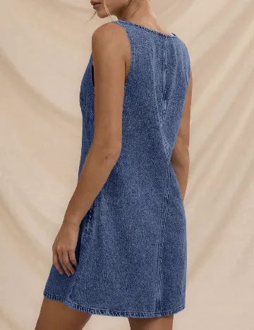 Rochie scurta SHEIN, albastru