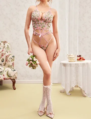 Body SHEIN, floral print