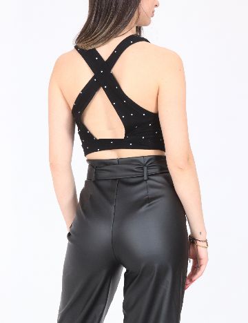 Top Pull&Bear, negru