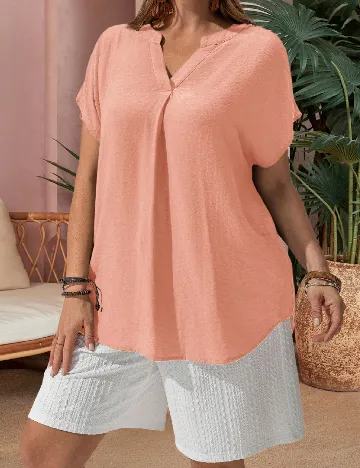 Bluza Emery Rose Curve, piersica