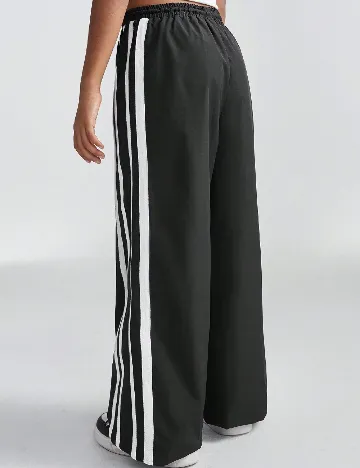 Pantaloni Shein Kids, negru