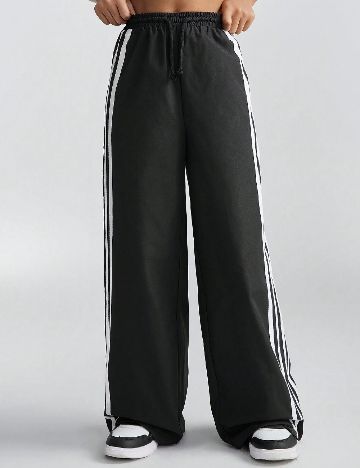 Pantaloni Shein Kids, negru