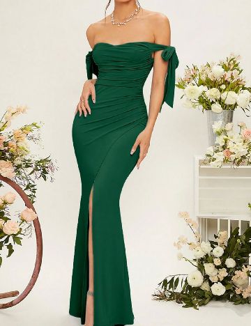 Rochie lunga SHEIN, verde