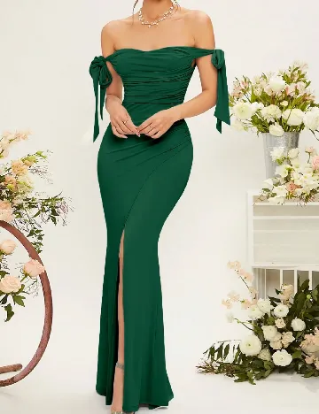 Rochie lunga SHEIN, verde