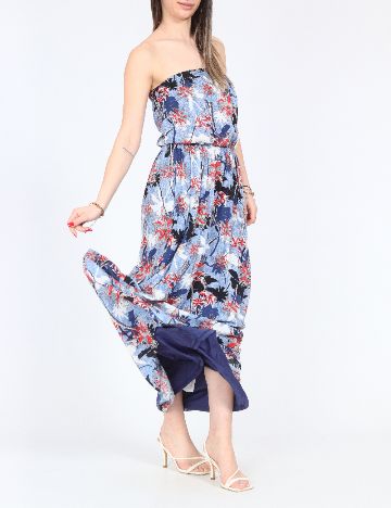 Rochie lunga Pull&Bear, albastru