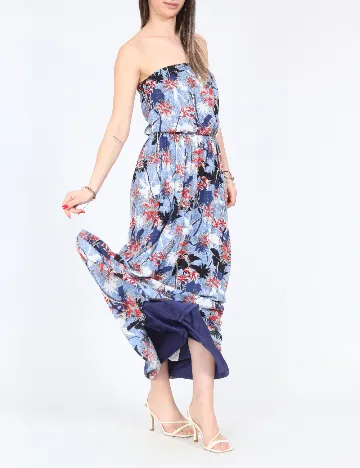 Rochie lunga Pull&Bear, albastru