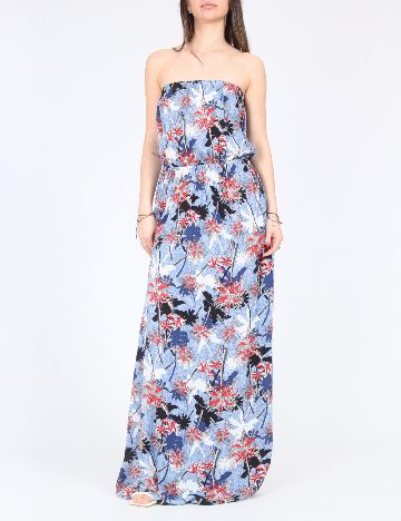 Rochie lunga Pull&Bear, albastru