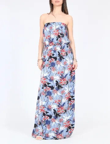 Rochie lunga Pull&Bear, albastru