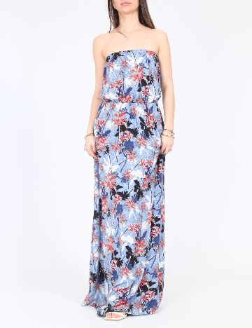 Rochie lunga Pull&Bear, albastru