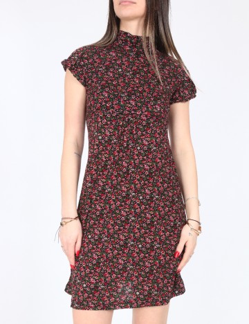 Rochie scurta Bershka, floral print