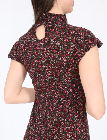 Rochie scurta Bershka, floral print