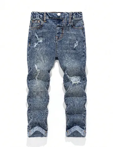 Blugi Shein Kids, albastru