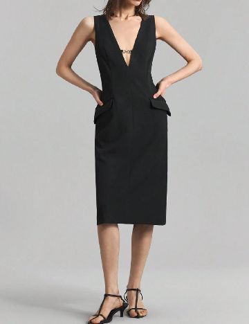 Rochie medie SHEIN, negru