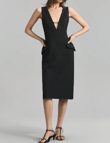 Rochie medie SHEIN, negru