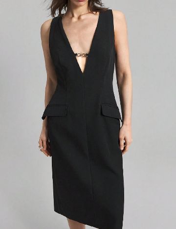 Rochie medie SHEIN, negru