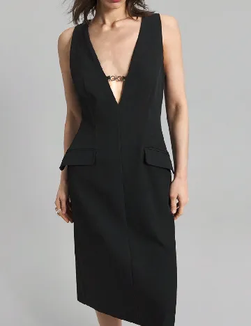 Rochie medie SHEIN, negru