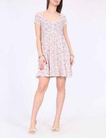 Rochie scurta Bershka, floral print