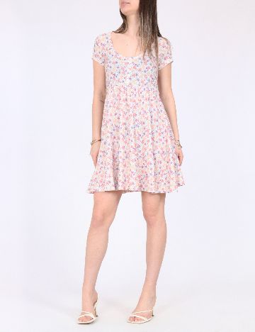 Rochie scurta Bershka, floral print