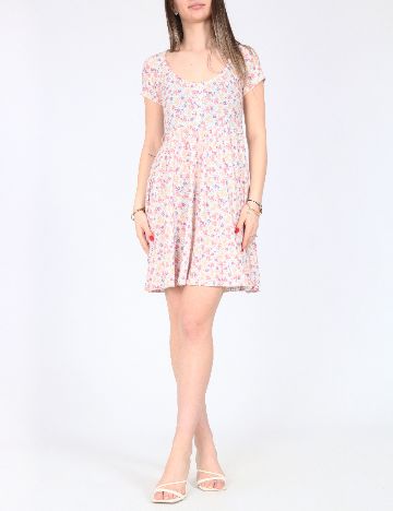 Rochie scurta Bershka, floral print