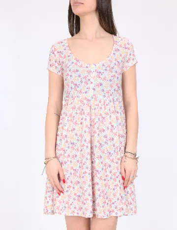 Rochie scurta Bershka, floral print