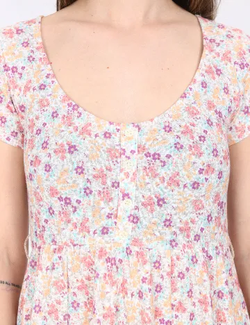 Rochie scurta Bershka, floral print