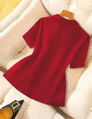 Sacou SHEIN CURVE, rosu