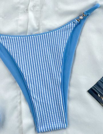 Costum de baie SHEIN, albastru