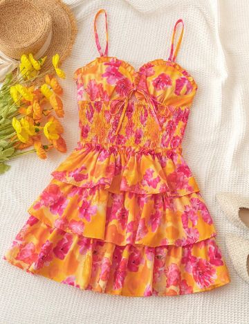 Rochie scurta SHEIN, mix culori