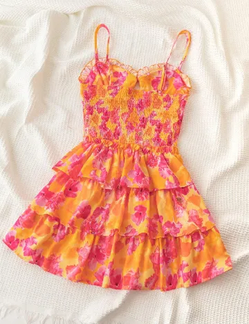 Rochie scurta SHEIN, mix culori