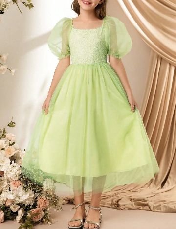 Rochie Shein Kids, verde