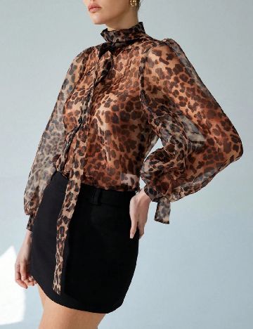 Camasa SHEIN, animal print