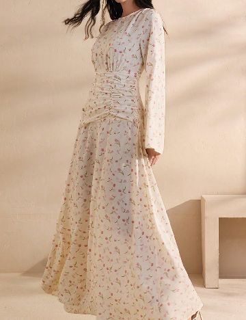 Rochie lunga SHEIN, floral print