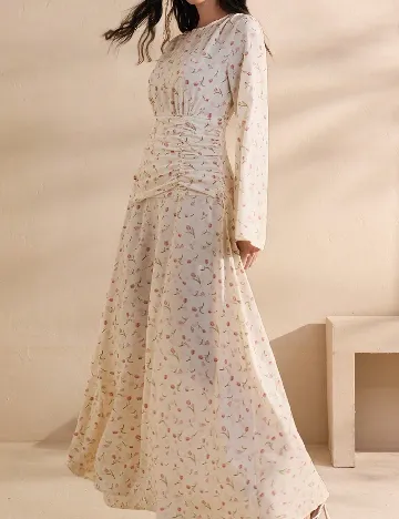 Rochie lunga SHEIN, floral print