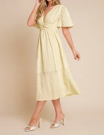 Rochie medie SHEIN, galben