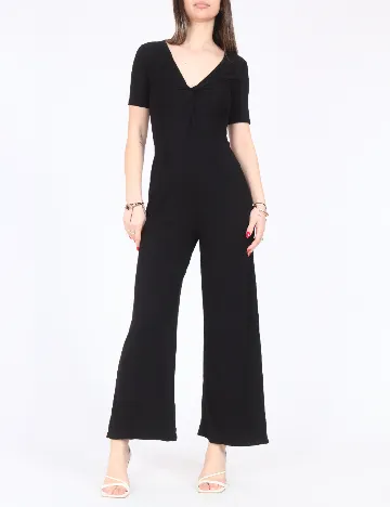 Salopeta Bershka, negru