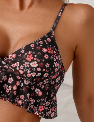 Costum de baie SHEIN, floral